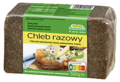 Zdjęcie produktu dla Chleb żytni razowy pełnoziarnisty 500 g Mestemacher