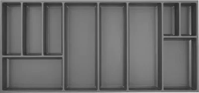 Produktbild von Agoform Besteck Organizer Sky Besteckeinsatz 1020x53x473 Kunststoff schiefergrau