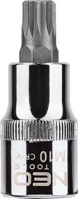 Produktbild von NEO TOOLS Steckschlüsseleinsatz 08-733 55mm Chrom-Vanadium-Stahl Werkzeugstahl