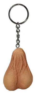 Produktbild von Out of the blue 1130875000000 Testikel Schlüsselanhänger, Beige, 6,9