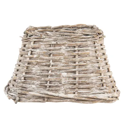 Produktbild von Clayre & Eef Lampenschirm 21x21x14 cm Braun Rattan