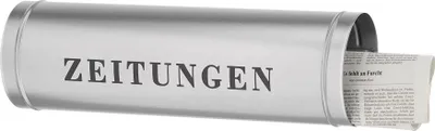 Produktbild von BURG-WÄCHTER Zeitungsrolle 800 SI aus verzinktem Stahl – Hochwertige Briefkasten