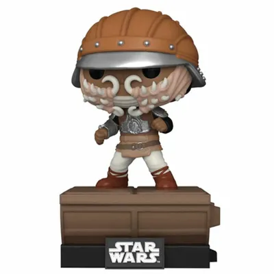 Produktbild von Funko Pop! Star Wars Deluxe Exklusive Lando Calrissian Figur Auf Jabbas Skiff Braun  Braun One Size