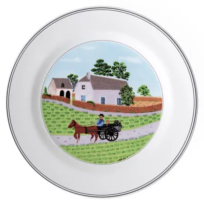 Produktbild von Villeroy & Boch Design Naif Tafelset 12-teilig für 6 Personen – Speise- & Frühstücksteller, 6 Motive