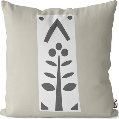 Produktbild von VOID I Dekorative Buchstaben Kissenbezug Kissenhülle Sofakissen Kissen Deko Outdoor-Kissen Dekokissen