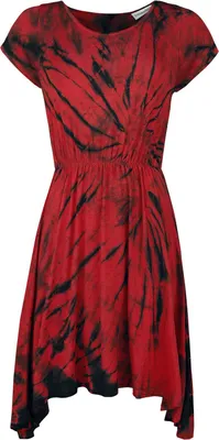 Produktbild von Innocent Kurzes Kleid Damen Erato Dress rot/schwarz XL