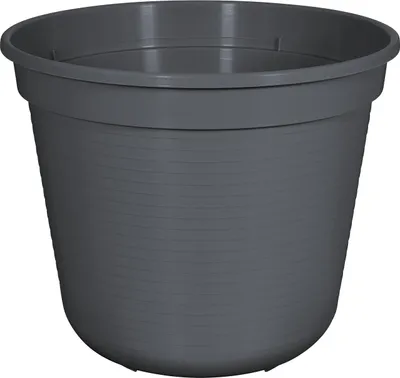 Produktbild von Geli Blumentopf STANDARD Anthrazit Ø 24 cm - Kunststoff
