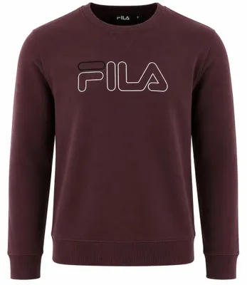 Produktbild von S|FILA "JDN" Retro Crew Sweatshirt LMSPM006-Tawny-Port