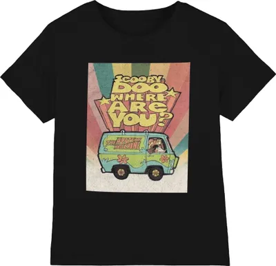 Produktbild von Scooby Doo - "Where Are You?" T-Shirt für Herren/Damen Uni RO11362 (XL) (Schwarz)