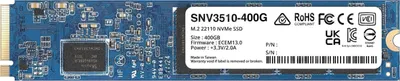 Image de Synology SNV3510-400G - SSD - 400 Go - interne - M.2 22110 - PCIe 3.0 x4 (NVMe)