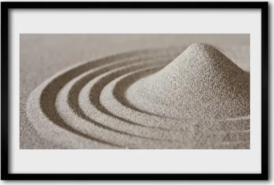 Produktbild von Bild 60x40 MDF-Rahmen Wandkunst Sandkunst