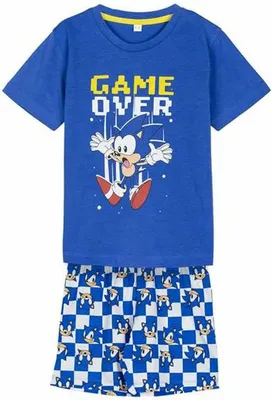 Obrázek produktu pro Dětské pyžamo Sonic Blue - 12 let