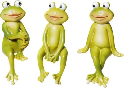 Produktbild von 3er Set Kantensitzer Frosch