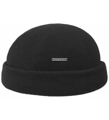 Produktbild von Stetson Mütze Uni Docker Wool/Cashmere schwarz M