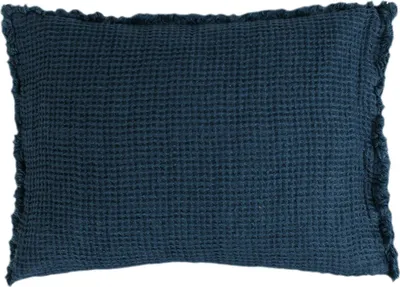 Produktbild von Zoeppritz Leinen-Kissenhülle Honeybee Farbe deep pacific Größe 40x60