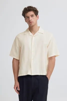 Produktbild von Casual Friday CFEnzo Herren Hemd Oversize-Hemd Kurzarmhemd 100% Baumwolle Relaxed Fit