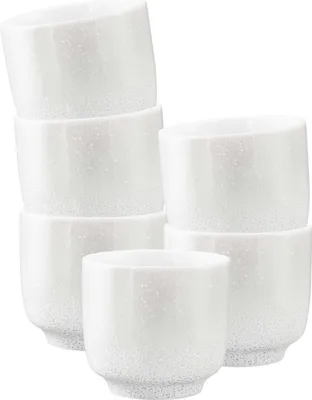 Produktbild von Seltmann Weiden Sento Home Cappuccinotasse ohne Henkel 300 ml 6er Set - Aura white