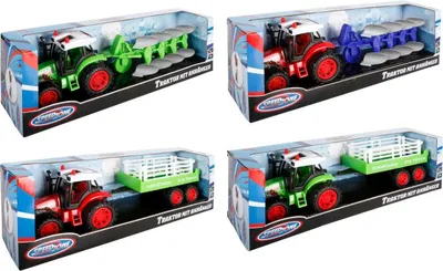 Produktbild von Traktor mit Anhänger