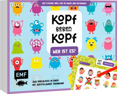 Produktbild von Der ultimative Spielblock: Kopf gegen Kopf - Wer ist es?