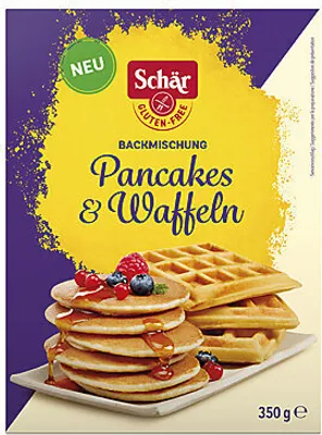 Produktbild von Backmischung - Pancakes & Waffeln 350g 6er Pack