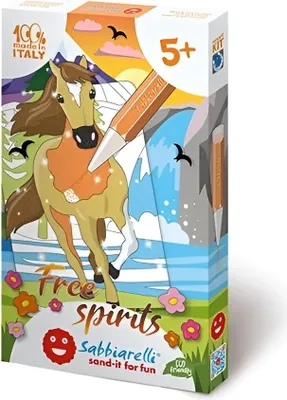 Produktbild von Sabbiarelli Sandmalerei Set kreative Kunst Free Spirits
