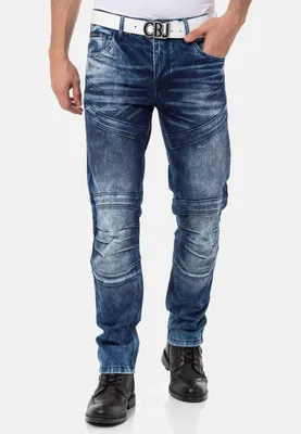 Produktbild von CD876 Herren Jeans - Stilvoller Straight Fit mit Komfort
