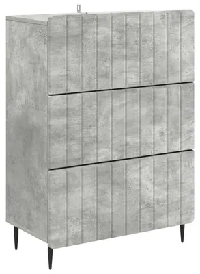 Zdjęcie produktu dla Szafka z Szufladami Betonowy szary 66 x 34,5 x 92 cm