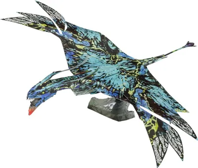 Produktbild von Metal Earth Neytiri's Banshee, Montagesatz, Neytiri's Banshee, Unisex, Metall, Avatar - The Way of Water, Mäßig