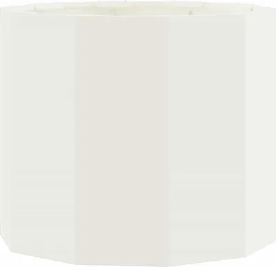 Obrázek produktu pro vidaXL květináč bílý 60 x 60 x 50 cm ocelový