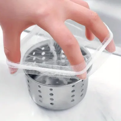 Obrázok produktu pre Filtry do kuchynského drezu ViO XN008 Sieťový vrecúškový filter, 100 ks Sitko do drezu