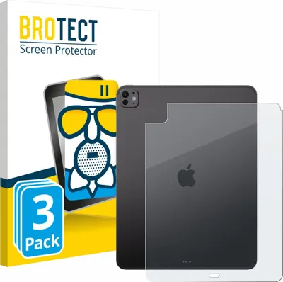 Produktbild von 3x BROTECT Entspiegelungs Schutzglas für Apple iPad Pro 13" 2025 (Rückseite) Schutzfolie Panzer Folie Glas Display Schutz matt