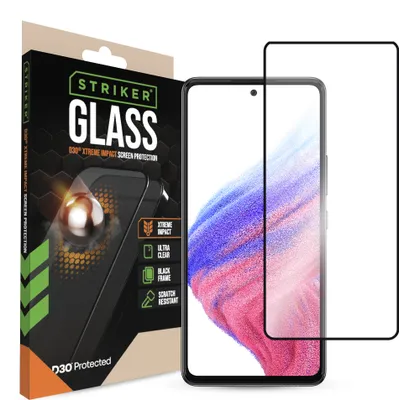 Zdjęcie produktu dla Striker D3O Tempered Glass Edge To Edge Screen Protector Samsung Galaxy A52/A52S 5G/A53 5G