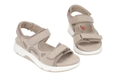 Produktbild von Gabor ROLLINGSOFT Damen Sandale - Sandaletten grau Freizeit NEU