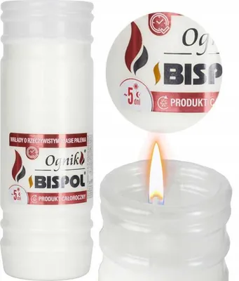 Zdjęcie produktu dla BISPOL - Wkład Zalewany Ognik WP5N - 18 szt.