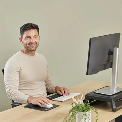 Zdjęcie produktu dla Fellowes 100142570, Czarny, Silikon, EN ISO 9241-5, 60 mm, 320 mm, 17,5 mm