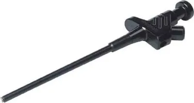 Productafbeelding van Hirschmann RH-KL30B, Testsonde, Zwart, Fenolformaldehyde, Veerstaal, CAT I, IEC61010, -25 - 80 °C