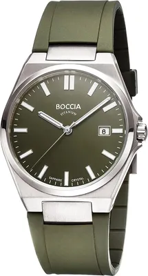 Produktbild von Boccia 3667-02 Herren-Armbanduhr Titan Grün