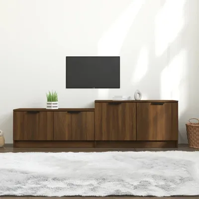 Produktbild von vidaXL TV-Schrank Braun Eichen-Optik 158,5x36x45 cm Holzwerkstoff
