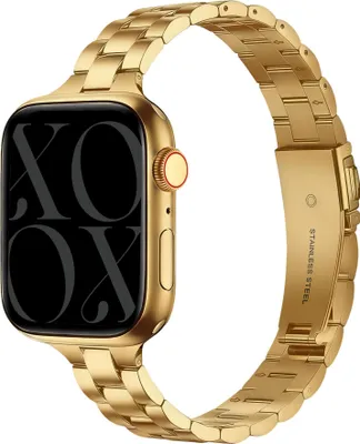 Produktbild von Apple Watch Feines Stahlarmband (Gold) - 38/40/41/42mm
