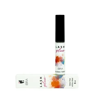Produktbild von Ibra Eyelash Glue for Natural and Beautiful Lashes - Latex-Free and Safe for Eyes - Quick Drying 5m Tube