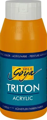 Immagine prodotto di KREUL 17004 KREUL SOLO GOYA Triton Acrylfarbe brillantocker 750,0 ml