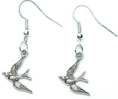 Produktbild von Schwalben Ohrringe Schwalbenohrringe Vogel Vögel Mauersegler Miniblings silber