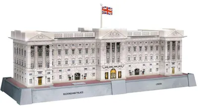 Image de Ravensburger 3D Puzzle Iconics Buckingham Palace - Avec lumière - 260pcs.