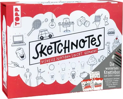 Produktbild von Sketchnotes - Die wunderbare Kreativbox