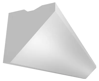 Zdjęcie produktu dla ELHARE Listwa sztukateryjna LED profil ścienny oświetlenie pośrednie profil LS8B - 80x80mm, 2m