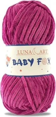 Obrázek produktu pro Příze Luna Art Baby Fox, 100% polyester, měkká a příjemná pro dětské projekty