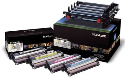 Produktbild von Lexmark C540X71G, 30000 Seiten, Laser, Schwarz, Zyan, magenta, Gelb, 6.02 kg, 441 x 378 x 357 mm