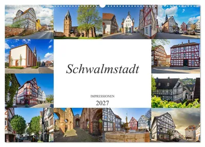 Produktbild von Schwalmstadt Impressionen (Wandkalender 2027 DIN A2 quer), CALVENDO Monatskalender