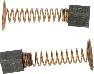 Produktbild von vhbw 2x Kohlebürste 9,7 x 6 x 4,75 mm kompatibel mit Dremel 4200 Nr. F 013 420 045, F 013 420 046 Elektrowerkzeug + Feder