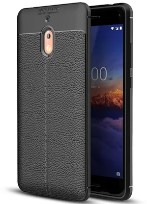 Zdjęcie produktu dla NALIA skórzane etui na telefon komórkowy Nokia 2.1 2018, smukłe etui silikonowe